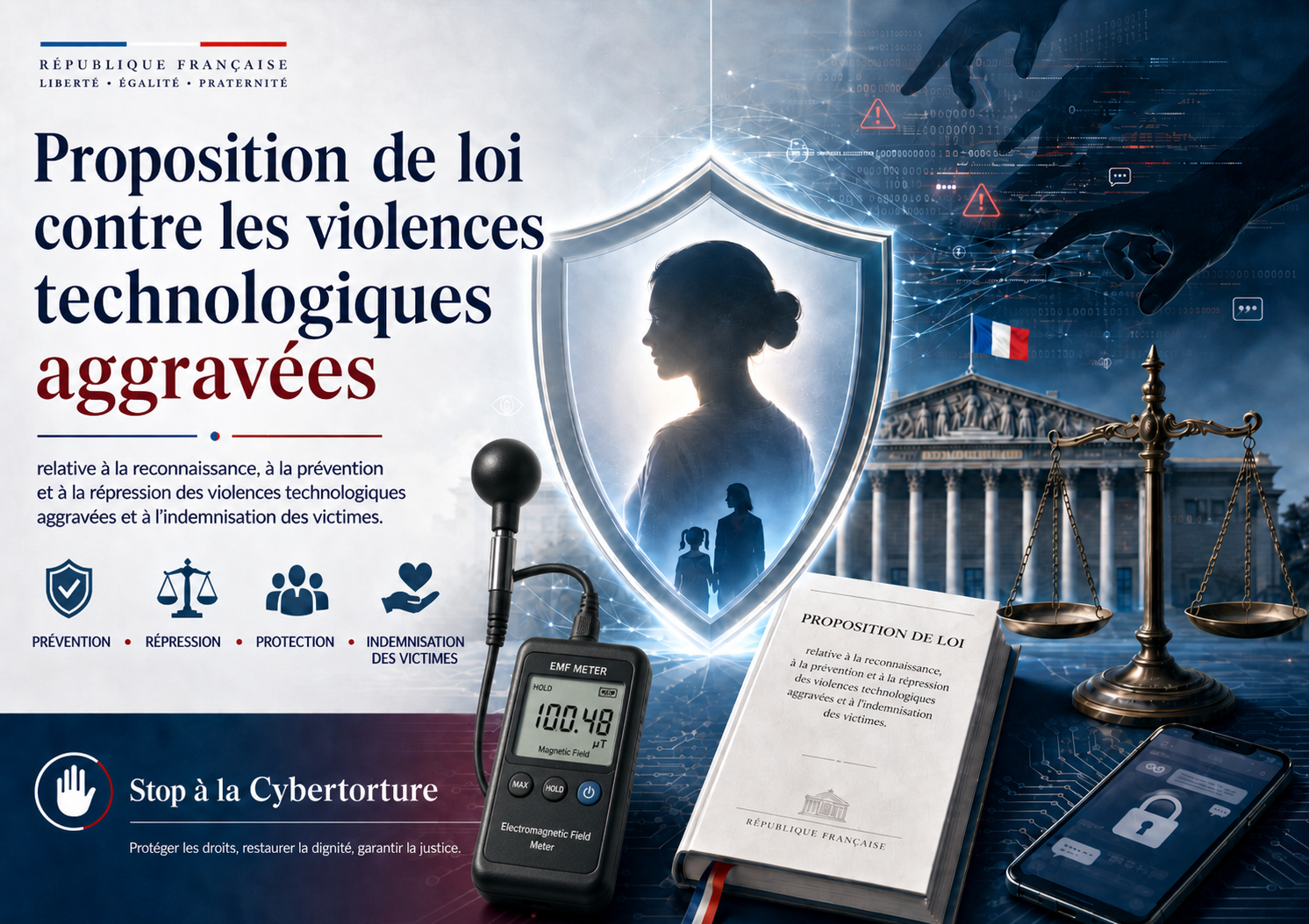 Proposition de Loi contre les violences technologiques aggravées